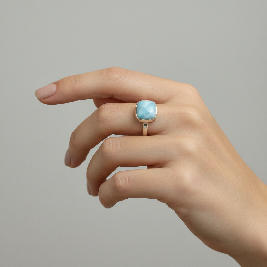 Larimar Ring
