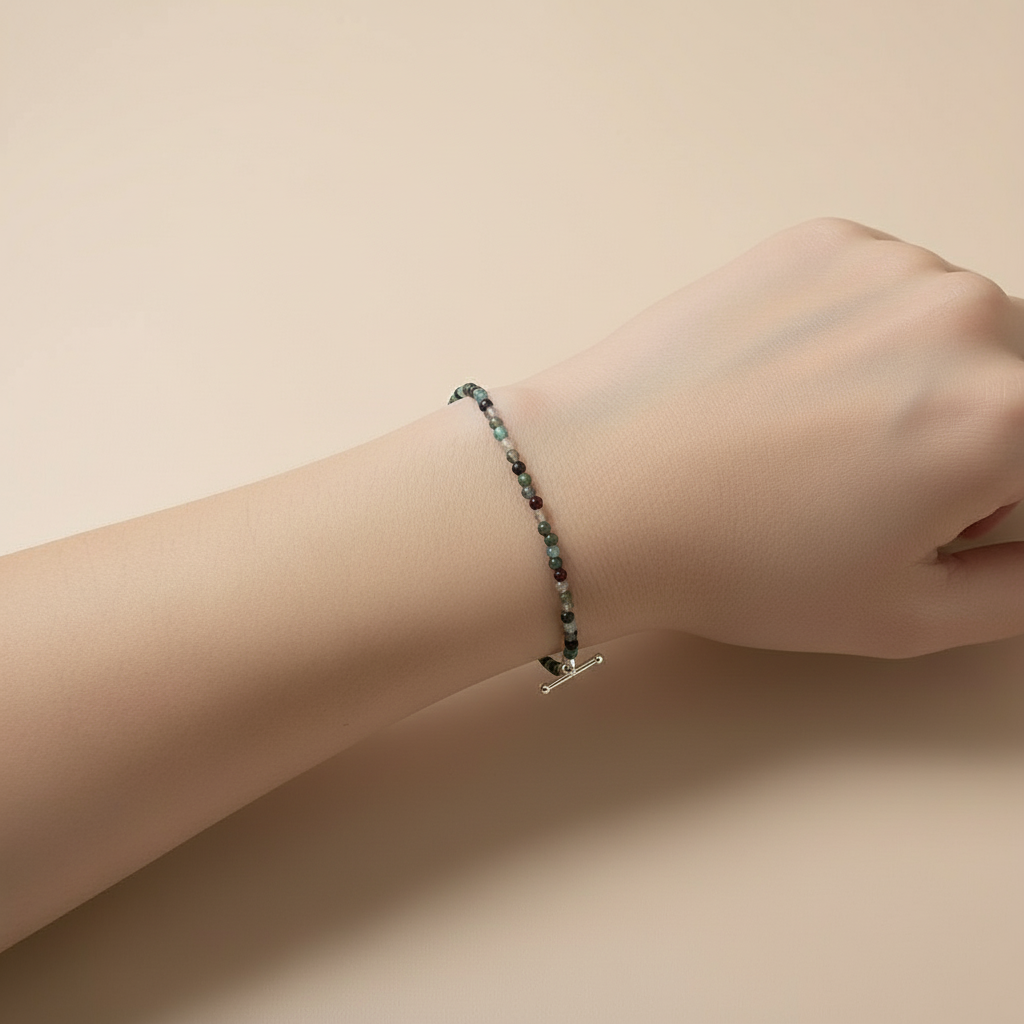 Watermelon Tourmaline Bracelet