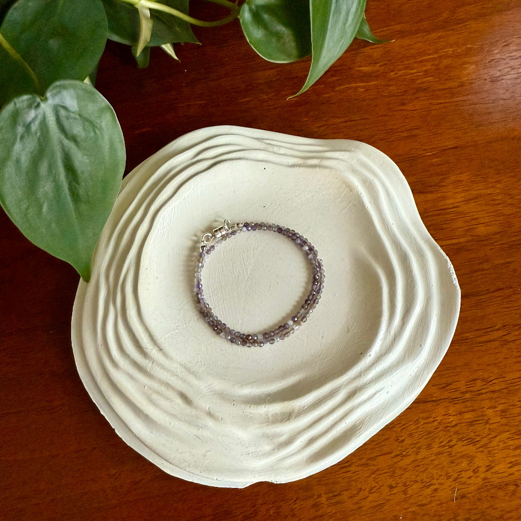 Amethyst Wrap Bracelet