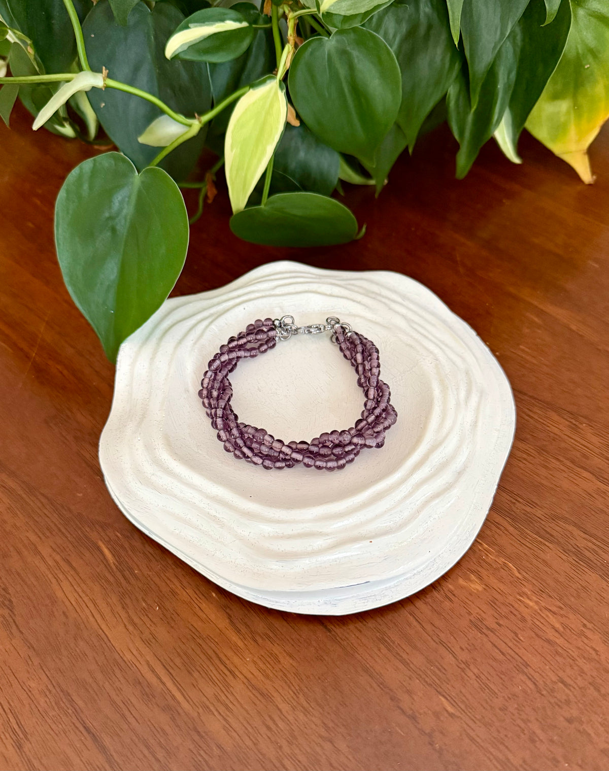 Glass Twist Bracelet