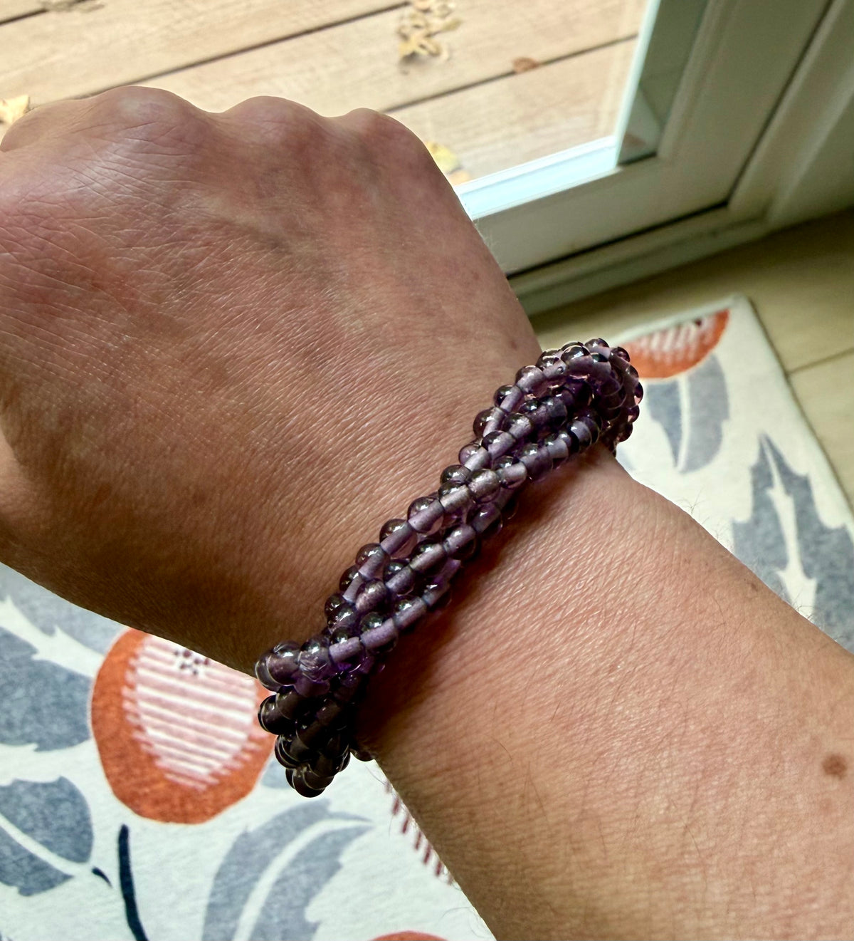 Glass Twist Bracelet
