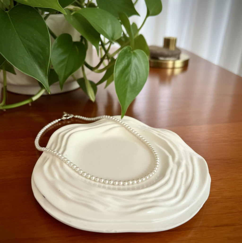 Willow & Fern Pearl Necklace