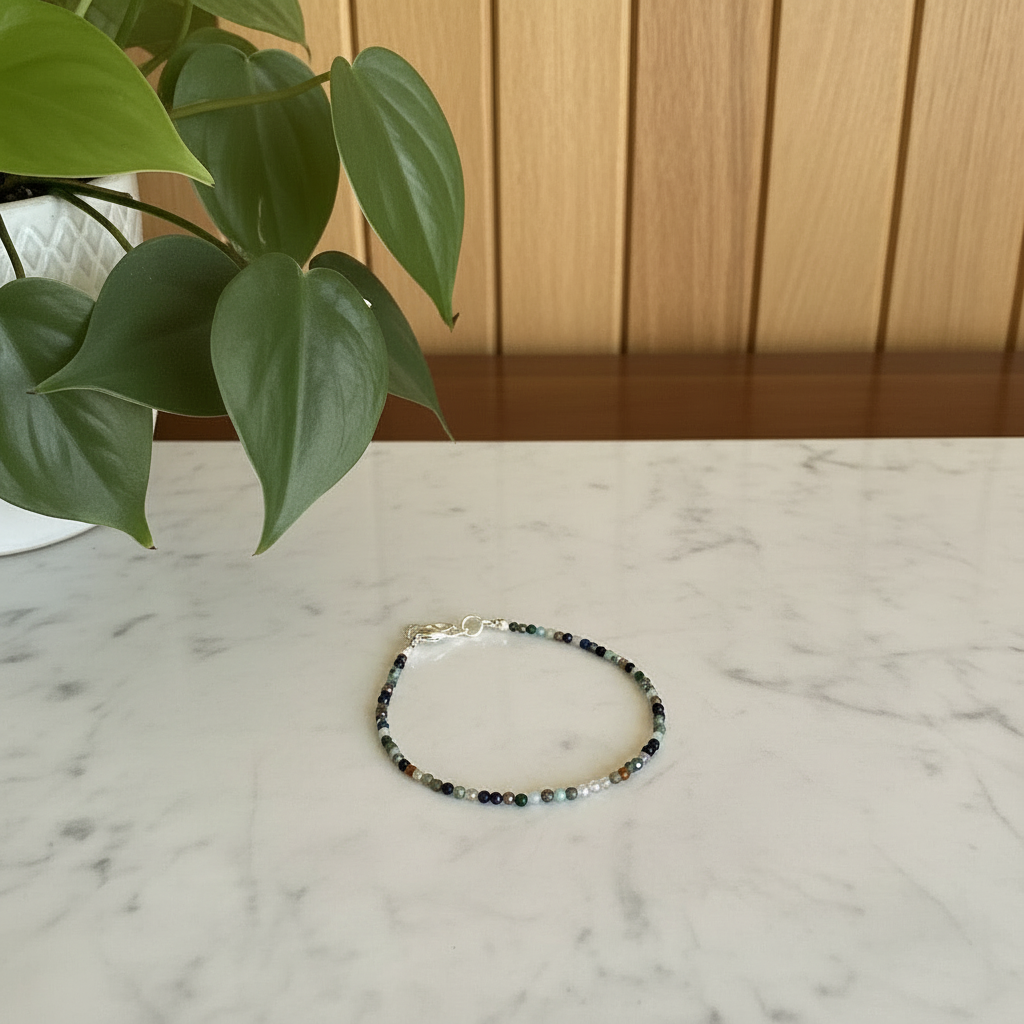 Watermelon Tourmaline Bracelet